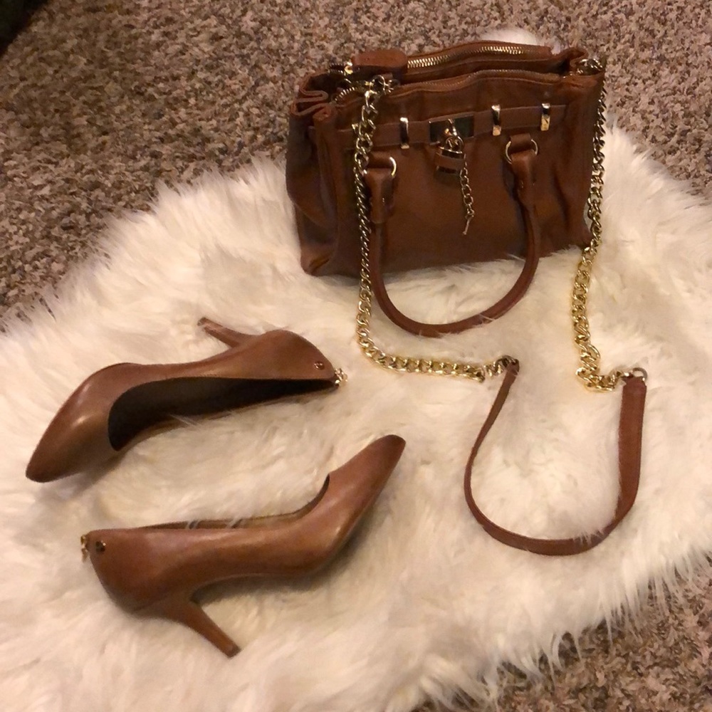 Tan Aldo Heels